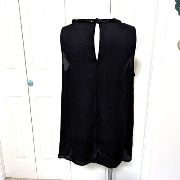 NWT Torrid Mock Neck Beaded Front Women's Tunic Tank - Picture 6 of 16